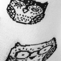 

Високі шкарпетки unisex Cup of Sox Kolekcja Co Za Szycie A Cиній