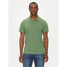 Mustang Mustang Поло Pierre 1016295 Зелений Slim Fit
