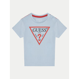 Guess Guess Camiseta N73I55 K8HM0 Celeste Regular Fit