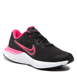 Nike Обувки Nike Renew Run 2 (GS) CW3259 009 Black/Hyper Pink/Dk Smoke Grey