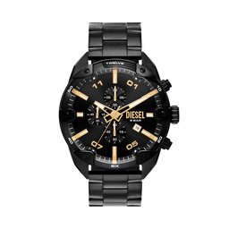 Diesel Karóra Diesel Split DZ4644 Black/Black