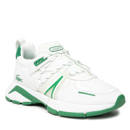 Lacoste Сникърси Lacoste L003 0722 1 7-43SFA0062 Wht/Grn