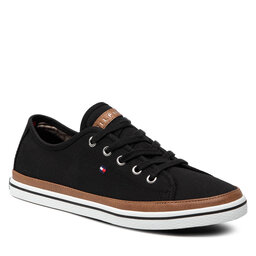 Tommy Hilfiger Teniși Tommy Hilfiger Iconic Kesha Sneaker FW0FW02823 Black 990