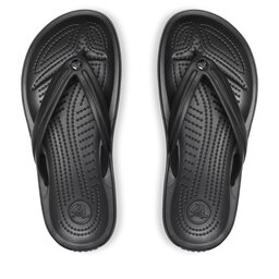 Crocs Šlepetės per pirštą Crocs Crocband Flip 11033 Juoda