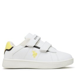 

Снікерcи U.S. Polo Assn. Ecrok ECROK007 WHI-YEL01, Білий