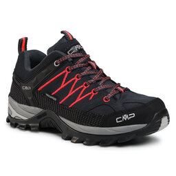 CMP Trekking čevlji CMP Rigel Low Wmn Trekking Shoes Wp 3Q13246 Antracite/Red Fluo 45UF