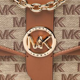 

Сумка MICHAEL Michael Kors Greenwich 32S3GGRC5J Beige/Ebony, Коричневий