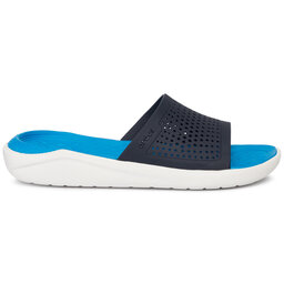 

Шльопанці Crocs Literide Slide 205183 Navy/White, Cиній