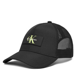 Calvin Klein Czapka z daszkiem Calvin Klein Logo LV04D5025G Czarny