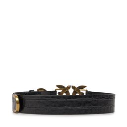 

Жіночий ремінь Pinko Chaval H4 Belt Nero/Antique Gold Z99Q, Чорний