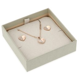 Guess Nyaklánc és fülbevaló szett Guess Lovely Guess JUBS03 188JW RG