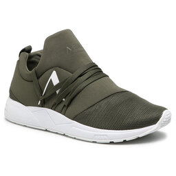 ARKK Copenhagen Sneakersy ARKK Copenhagen Raven Mesh Pet S-E15 IL1406-2810-M Dark Army White
