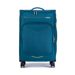 

Середня валіза з тканини American Tourister, Голубий