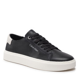Calvin Klein Sneakers Calvin Klein Low Top Lace Up Unlined HM0HM00627 Black/White 0GK