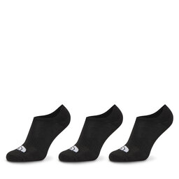 The North Face Комплект 3 чифта къси чорапи унисекс The North Face Multi Sport Invisible Sock 3P NF0A8BRAJK31 Черен