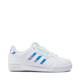 

Взуття adidas Continental 80 Stripes J GZ3255 Ftwwht/Ftwwht/Pulaqu, Білий