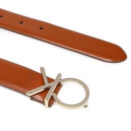

Жіночий ремінь Calvin Klein Re-Lock Ck Logo Belt 30Mm K60K610157 HJJ, Коричневий