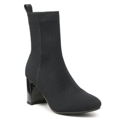 Tommy Hilfiger Botine Tommy Hilfiger Feminine Essential Knit Boot FW0FW07405 Black BDS