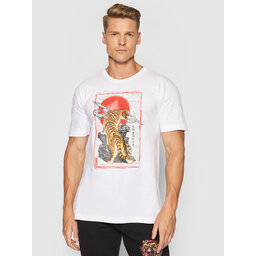 Togoshi Togoshi Marškinėliai Tiger M Ts 2 Balta Regular Fit