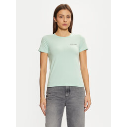 Guess Jeans Guess Jeans Majica W4YI02 J1314 Zelena Regular Fit