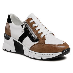 Rieker Sneakers Rieker N6303-64 Weiss Kombi