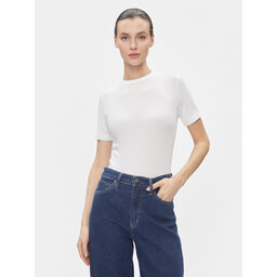 Calvin Klein Calvin Klein Camiseta Modal Rib Ss Tee K20K206404 Blanco Slim Fit
