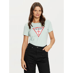Guess Guess T-Shirt W1YI1B I3Z14 Grün Slim Fit