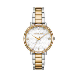 Michael Kors Ročna ura Michael Kors Pyper MK4918 Srebrna