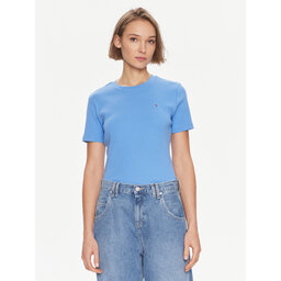 Tommy Hilfiger Tommy Hilfiger Póló New Cody WW0WW40587 Kék Slim Fit