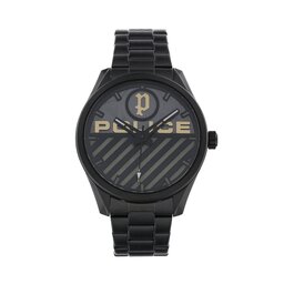 Police Zegarek Police Grille PEWJG2121406 Black/Black
