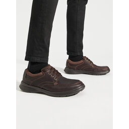 Clarks Туфлі Clarks Cotrell Edge 261198037 Коричневий