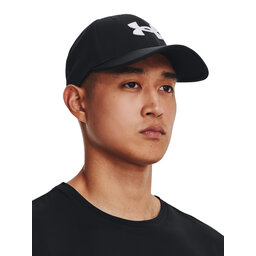 Under Armour Gorra con visera Under Armour Men's UA Blitzing 1376700-001 Black//White