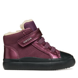 Geox Schnürschuhe Geox B Gisli Girl B461ME 0AUAJ C8017 S Violett