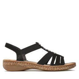 Rieker Sandály Rieker 62831-00 Černá