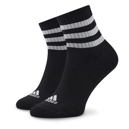 

Набір з 3 пар низьких шкарпеток unisex adidas 3S C Spw Mid 3P IC1317 Black/White, Чорний