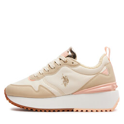 

Снікерcи U.S. Polo Assn. Bayle001A BAYLE001W/4NH2 Cre/Gol01, Бежевий