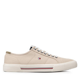 

Кросівки Tommy Hilfiger Core Corporate Canvas Vulc FM0FM04000 Classic Beige ACI, Бежевий