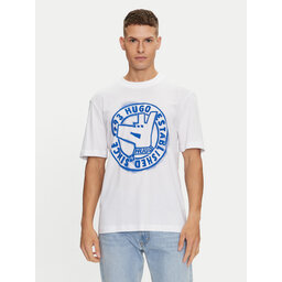 HUGO HUGO Camiseta Norieles 50519387 Blanco Regular Fit