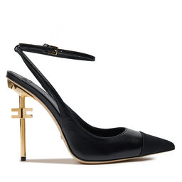 Elisabetta Franchi Sandale Elisabetta Franchi SA-25B-46E2-V570 Crna