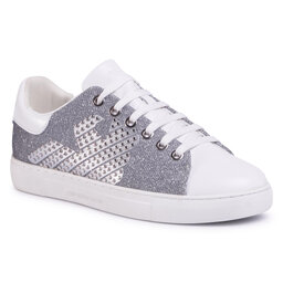 Emporio Armani Sportcipő Emporio Armani X3X071 XM259 R716 White/Grey/Griff/Sil