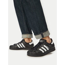 adidas Снікерcи adidas Superstar II JI0079 Чорний