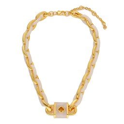 Kate Spade Nyaklánc Kate Spade Link Neck KD316 White Gold 100