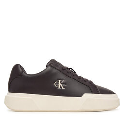 Calvin Klein Sneakers Calvin Klein Chunky Cupsole Laceup Lth YW0YW01947 Dunkelbraun