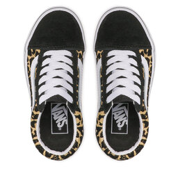 

Кросівки Vans Old Skool VN0A7Q5FABS1 (Flocked Leopard) Black/T, Чорний