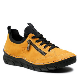 Rieker Sneakersy Rieker 55073-68 Gelb