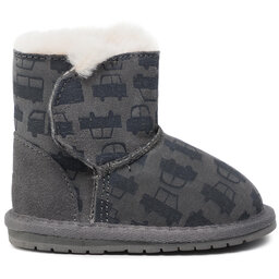 

Взуття EMU Australia Toddle Cars & Trucks B12165 Charcoal, Сірий