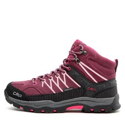 

Трекінгові черевики CMP Kids Rigel Mid Trekking Shoe Wp 3Q12944J Prugna/Peach 05HM, Бордовий