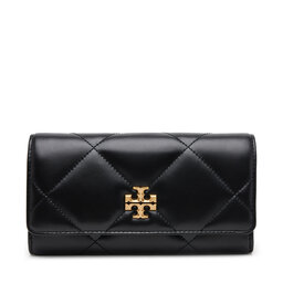 Tory Burch Голям дамски портфейл Tory Burch 163955 Черен