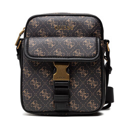 

Плоска сумка Guess Vezzola (4G Print) HMVEZL P1359 BOC, Коричневий