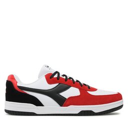 

Снікерcи Diadora Raptor Low Sl 101.178325 01 C8432 White/High Risk Red/Black, Кольоровий